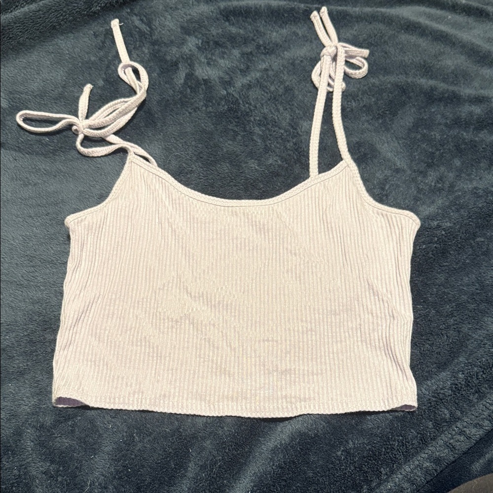 Light purple Pacsun women’s bow tanktop